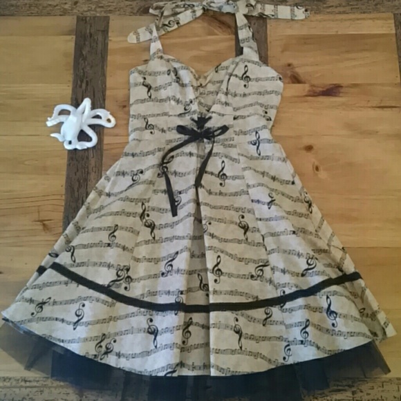 Hot Topic Dresses & Skirts - Hot Topic Corset Halter Dress L